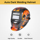 Solar Powered Auto Dark Welding Helmet