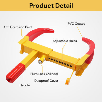 Wheel Clamp Lock