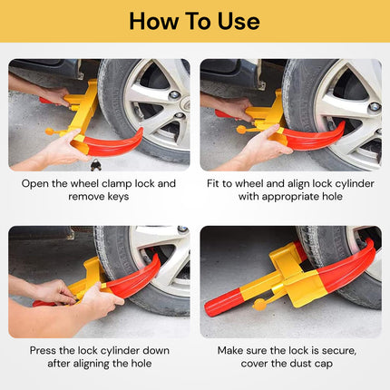 Wheel Clamp Lock