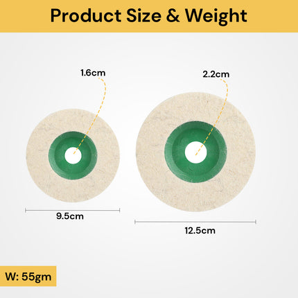 Wool Polishing Buffing Wheel Pad