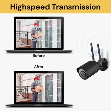 Dual Band WiFi Antenna - High Performance, Wide Coverage