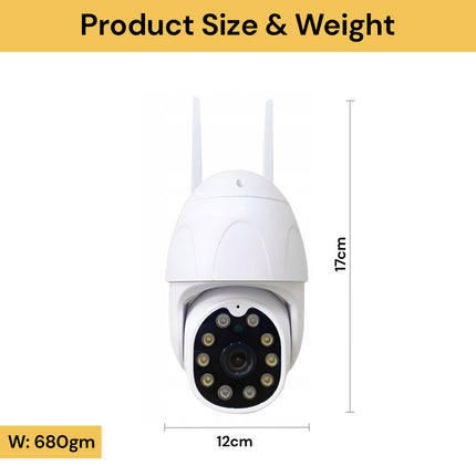 Outdoor Indoor WiFi Camera