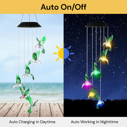 Solar LED Wind Chime