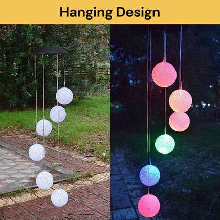 Solar LED Wind Chime