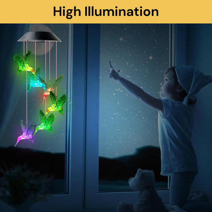 Solar LED Wind Chime