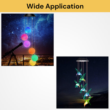 Solar LED Wind Chime