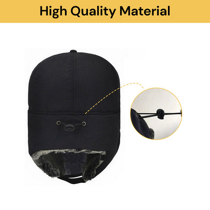Winter trapper hat