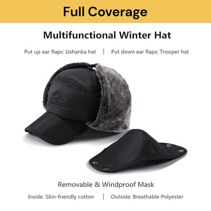 Winter trapper hat