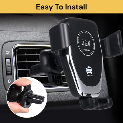 2in1 Wireless Car Charger Holder