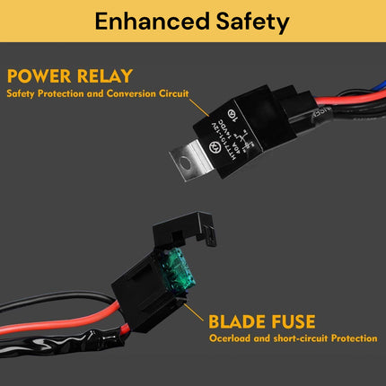 12V 40A Wiring Harness