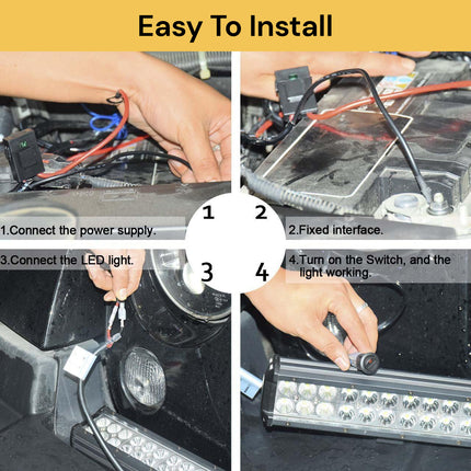 12V 40A Wiring Harness