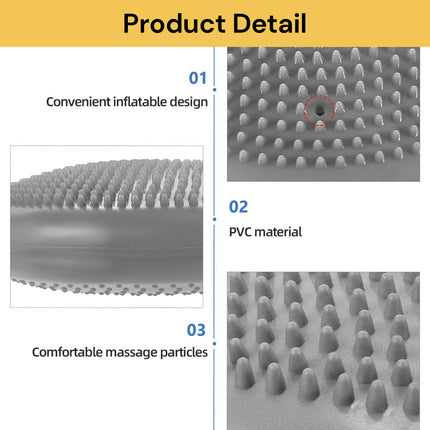 Inflated Wobble Cushion Seat