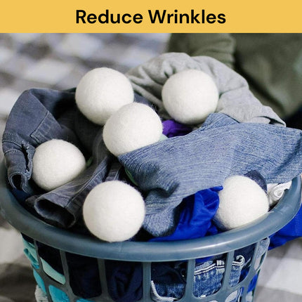 6PCs Laundry Wool Dryer Balls