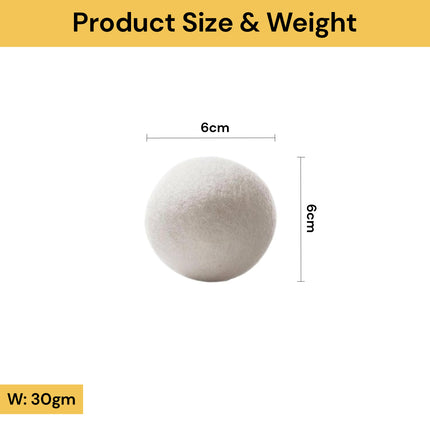 6PCs Laundry Wool Dryer Balls
