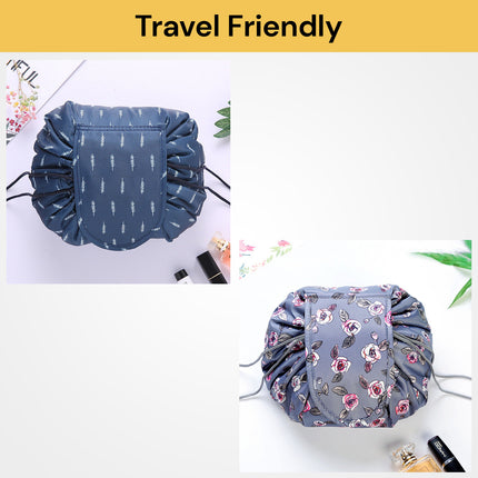 Travel Makeup Wrap Bag