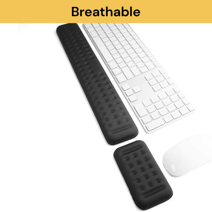 Keyboard And Mouse Wrist Rest Pad