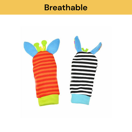 2PCs Baby Infant Developmental Wrist Strap And Socks