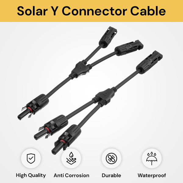 1 Pair Solar Y Connector Cable