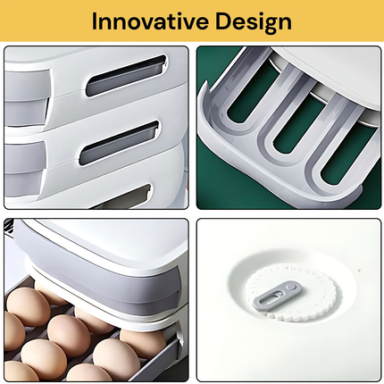 Egg Container For Fridge