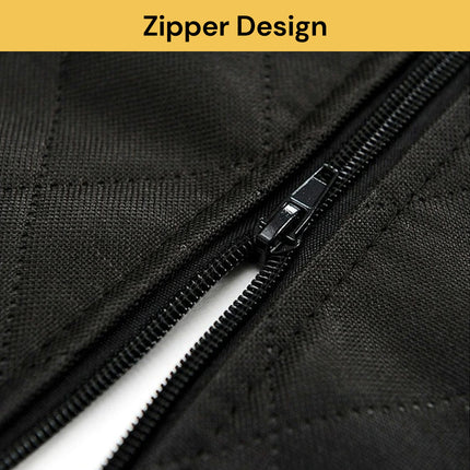 Zipper Dog Car Seat Cover