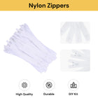 20PCs Nylon Zippers