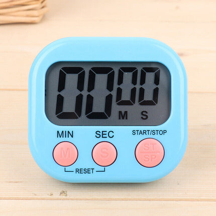 New Digital Clock Countdown Timer Magnetic Stick Cook Alarm Kitchen Sport LCD