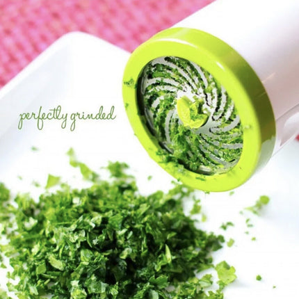 Parsley Shredder Fruit Chopper Vegetable Cutter Spice Mill Herb Grinder dfw332