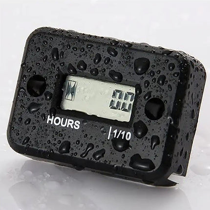 Inductive Waterproof Hour Meter - Maintenance Tracker, Durable