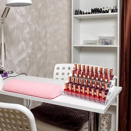 Acrylic Clear Display Nail Polish - Organized, Showcase Design