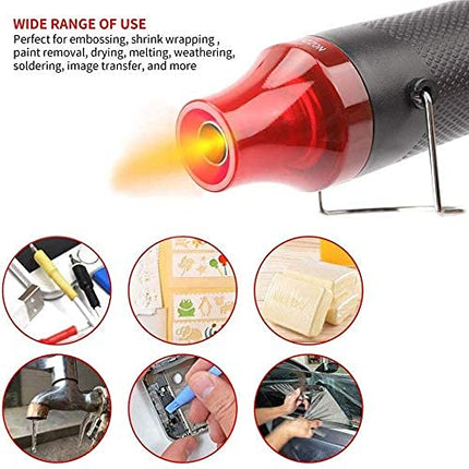 300W Hot Air Gun Multi-Function Electrical Heat Tool for for DIY Embossing, Shrink Wrapping, Drying Paint gfrttr