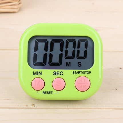 New Digital Clock Countdown Timer Magnetic Stick Cook Alarm Kitchen Sport LCD