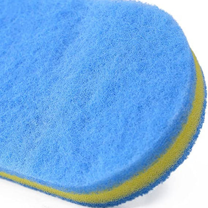 Cleaning Brush Kitchen Sponge Wipe with Handle Cleaning Brush Bathroom Tile Glass Cleaning Sponge Thickening Removal Clean Brush ljk_hujv