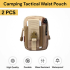 UPTO 4PCS Camping Tactical Waist Pouch