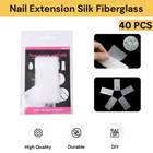 UPTO 50PCs Nail Extension Silk Fiberglass