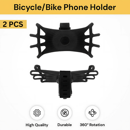 Bicycle/Bike Phone Holder - upto 4pcs