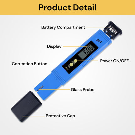 pH Meter Tester Pen