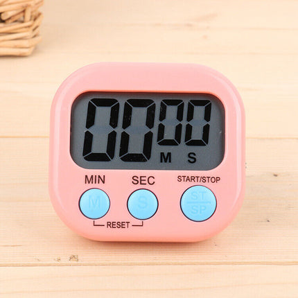 New Digital Clock Countdown Timer Magnetic Stick Cook Alarm Kitchen Sport LCD