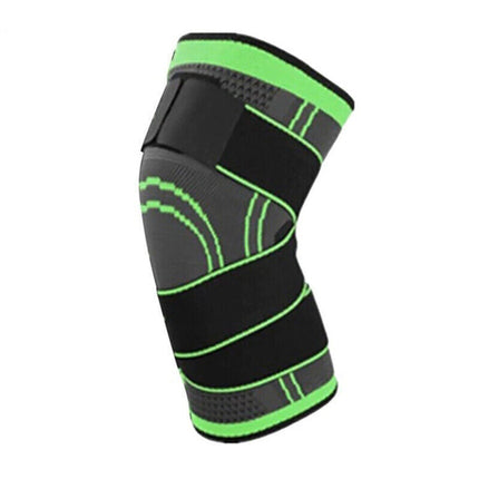 Weaving 3D Knee Brace Support Breathable Sleeve Gym Sports Jogging Joint Pain - M/L/XL