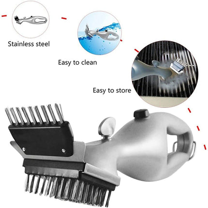 BBQ Steam Cleaning Brush