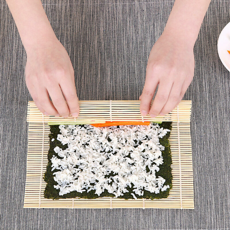 DIY Japanese Sushi Rice Hand Roll Maker Bamboo Material Rolling Mat Cooking Tool s-l1600_3_d3b33c90-7a3a-44ae-b8ab-187a4b14589c