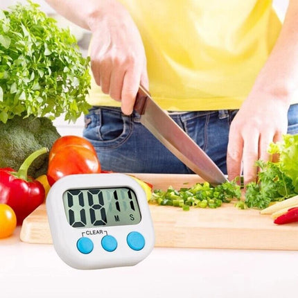 New Digital Clock Countdown Timer Magnetic Stick Cook Alarm Kitchen Sport LCD