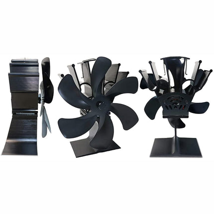 6 Blades Wood Heater Fan