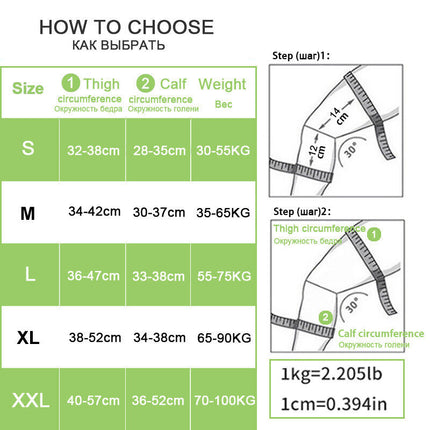 Weaving 3D Knee Brace Support Breathable Sleeve Gym Sports Jogging Joint Pain - M/L/XL