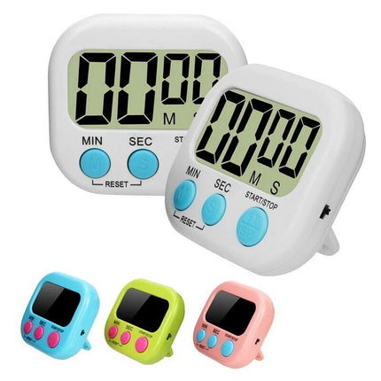 New Digital Clock Countdown Timer Magnetic Stick Cook Alarm Kitchen Sport LCD