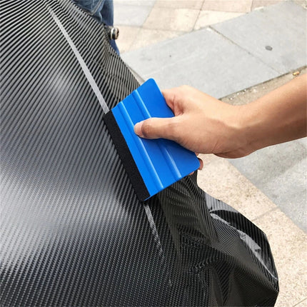 Car Wrap Vinyl Tools Kit 6 Film Wrapping Carbon Fibre Squeegee Safety Cutter AUS