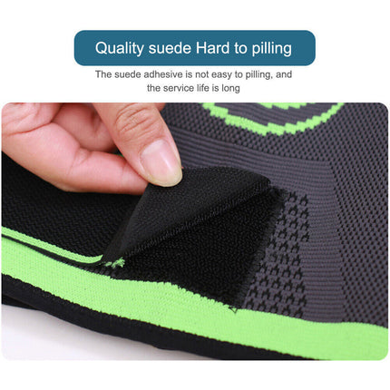 Weaving 3D Knee Brace Support Breathable Sleeve Gym Sports Jogging Joint Pain - M/L/XL