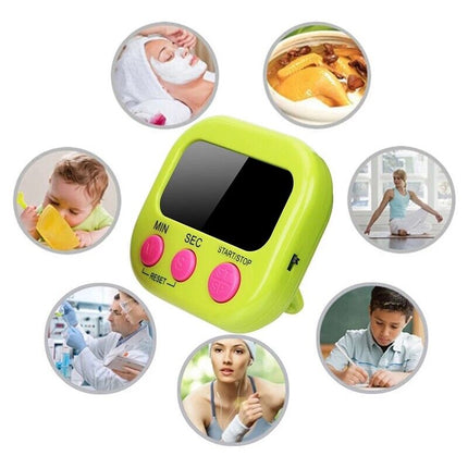 New Digital Clock Countdown Timer Magnetic Stick Cook Alarm Kitchen Sport LCD