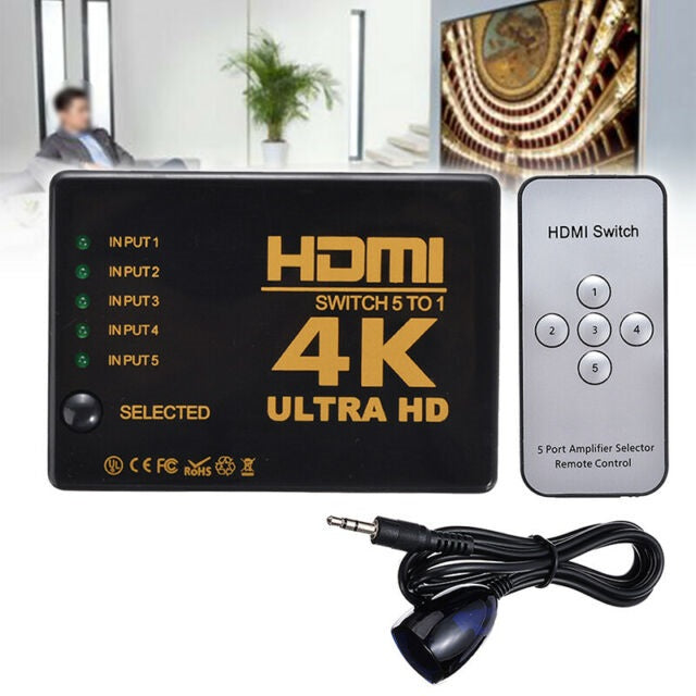 5-Port HDMI Splitter s-l640