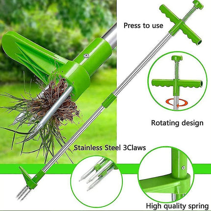 Weed Puller Weeder Twister Twist Pull Garden Lawn Root Killer Remover Tool sdwr