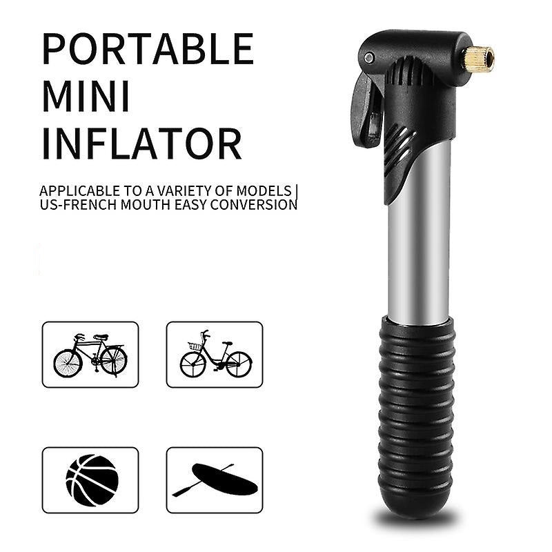 Portable Bike Air Pump Bicycle Cycling Tire Inflator trtr4